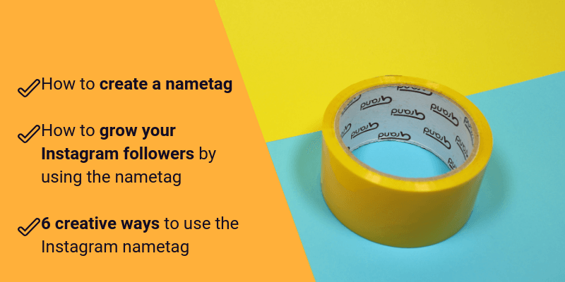 a complete guide to instagram nametag feature how to make name tag