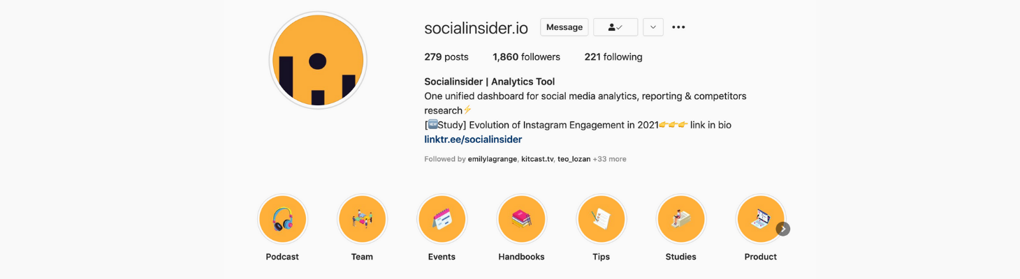 Add your website link into your Instagram bio
