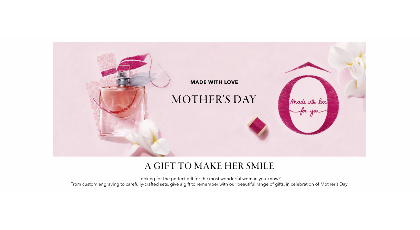 A gift for your mother from Lancôme on Mother's Day