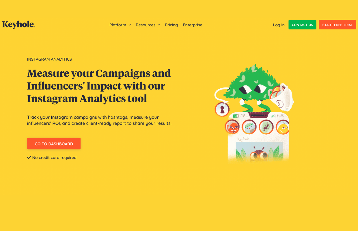 Optimize your content strategy with Keyhole - an Instagram analytics tool