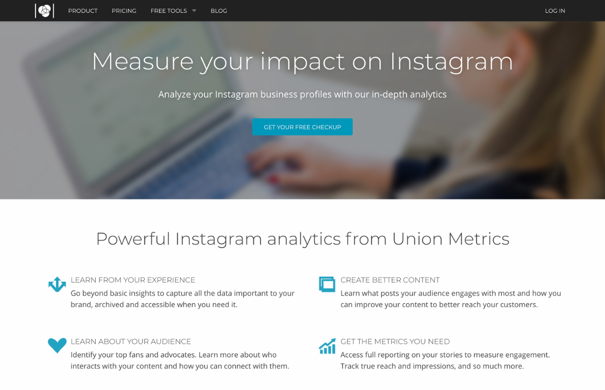 Build your audience with Union Metrics