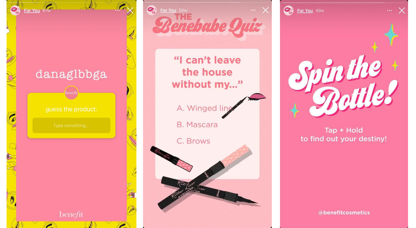 This is a great example of how to use quizzes and polls in Instagram Stories.