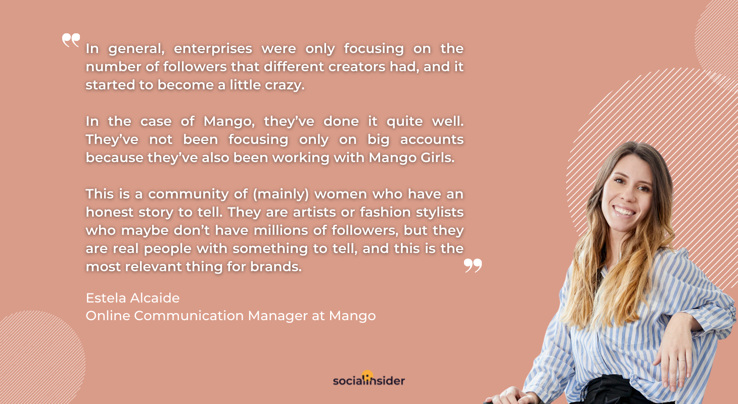 Estela-from-Mango-influencer-marketing-quote