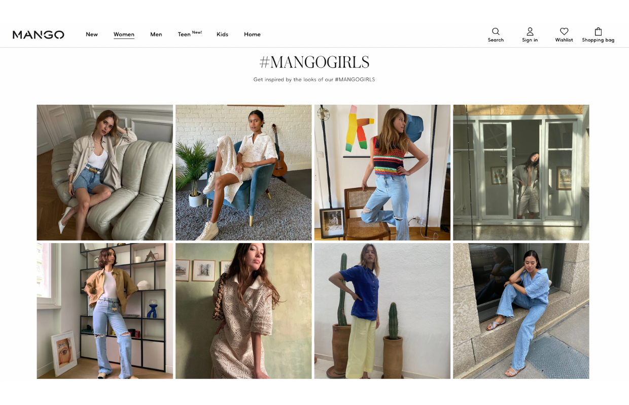 Mango-website