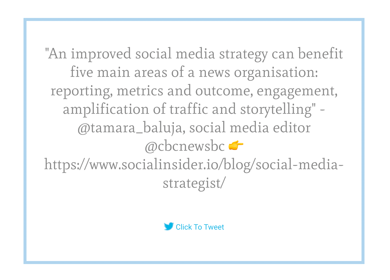 Here is an example of how to use Tweetable quote to increase Twitter followers.