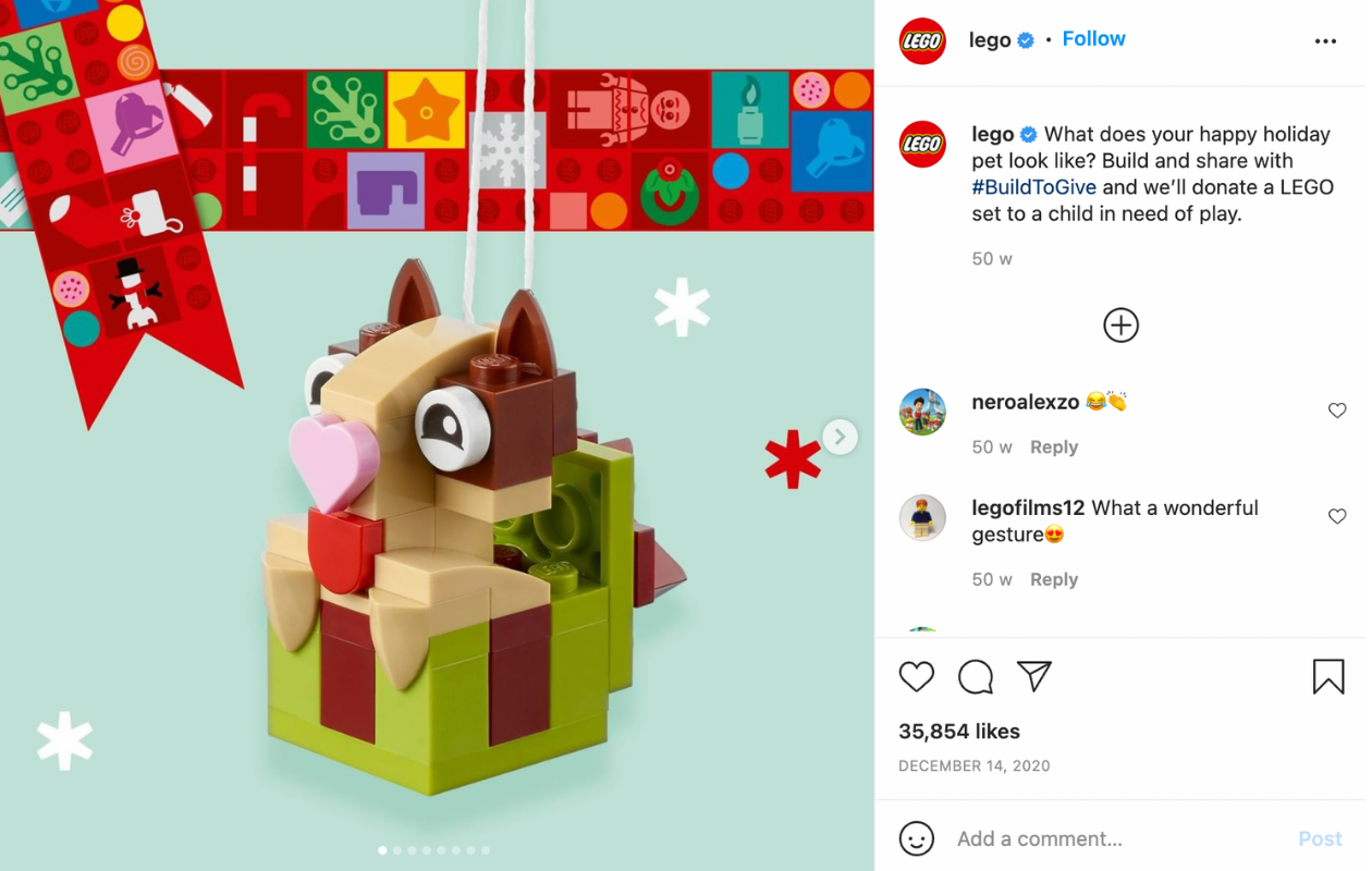 Lego-s-Christmas-post-on-Instagram
