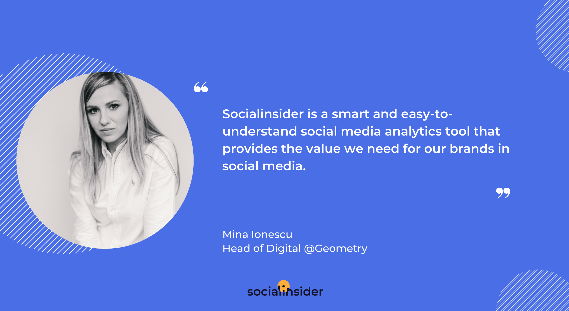 mina ionescu head of digital geometry about socialinsider