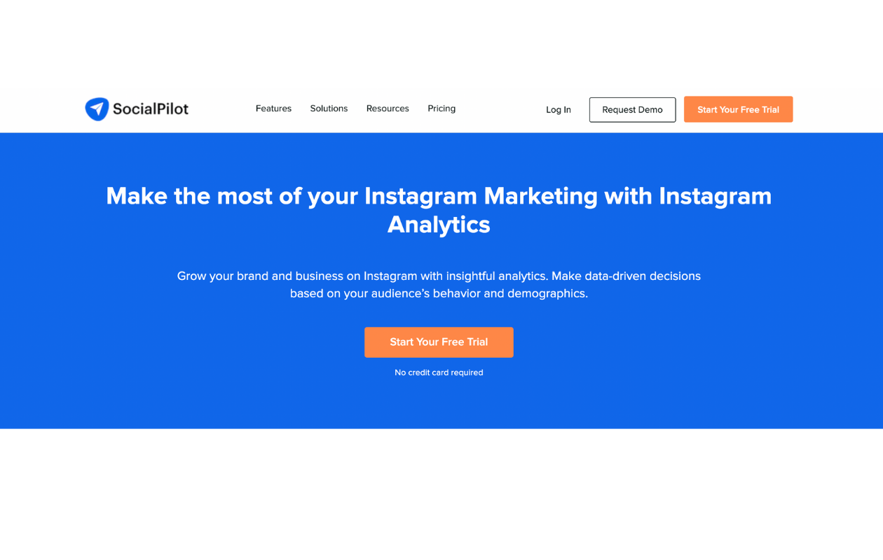 Check out your Instagram analytics with SocialPilot