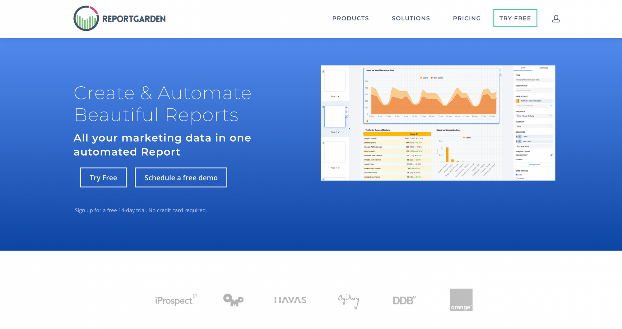 Reportgarden analytics tool for LinkedIn
