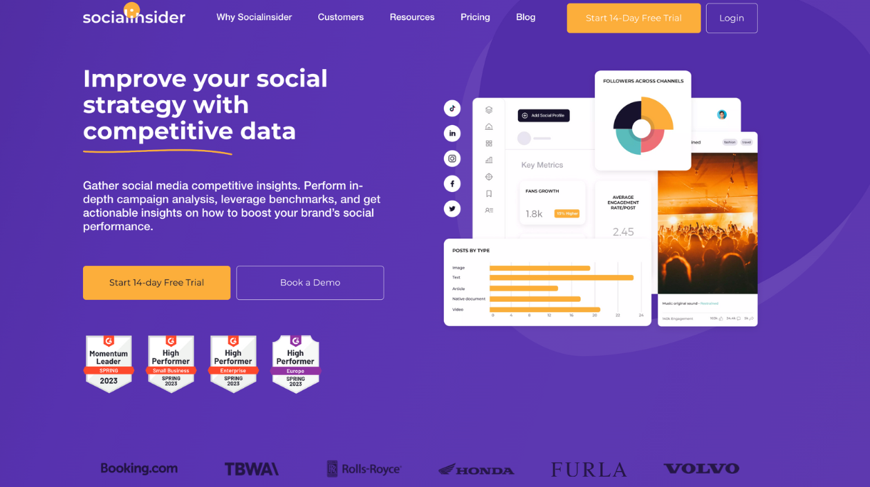 socialinsider homepage