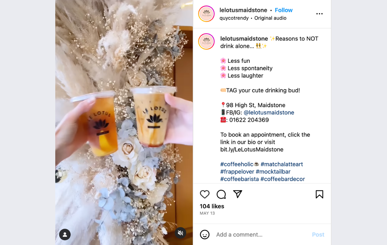 a screenshot with an indtagram reel trend with the piano trend