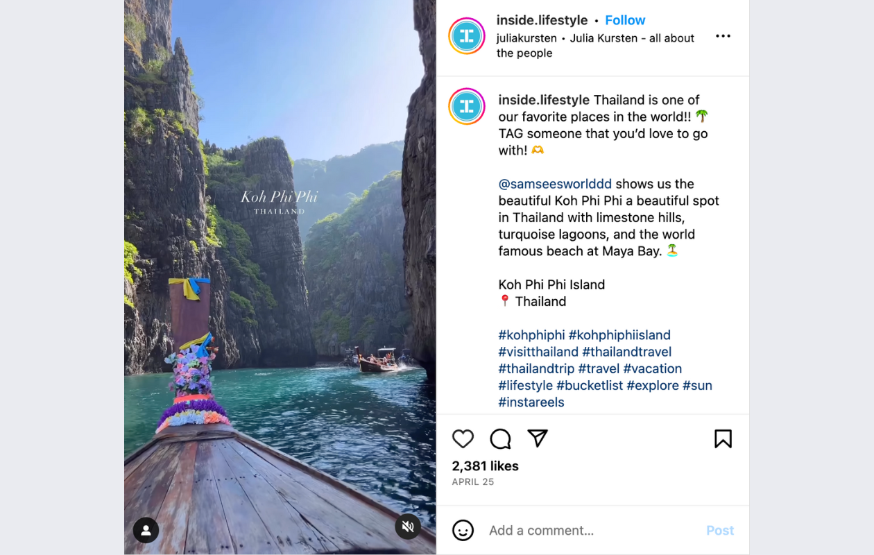 a screenshot with an instagram reels trend called still don't know my name