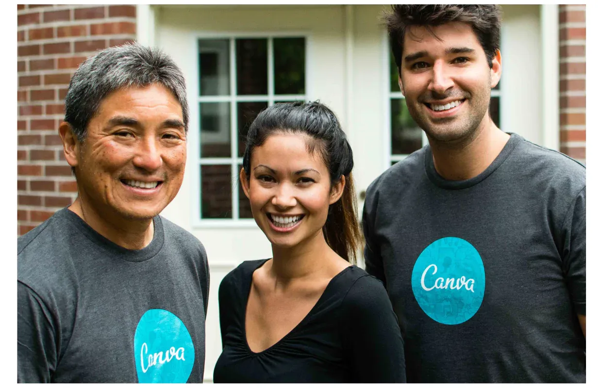 Canva's founders