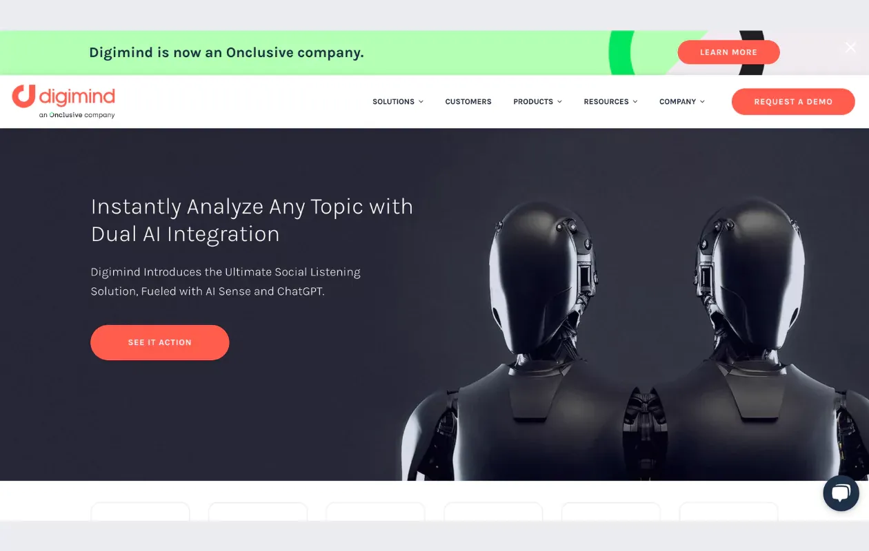 digimind homepage competition analysis tool