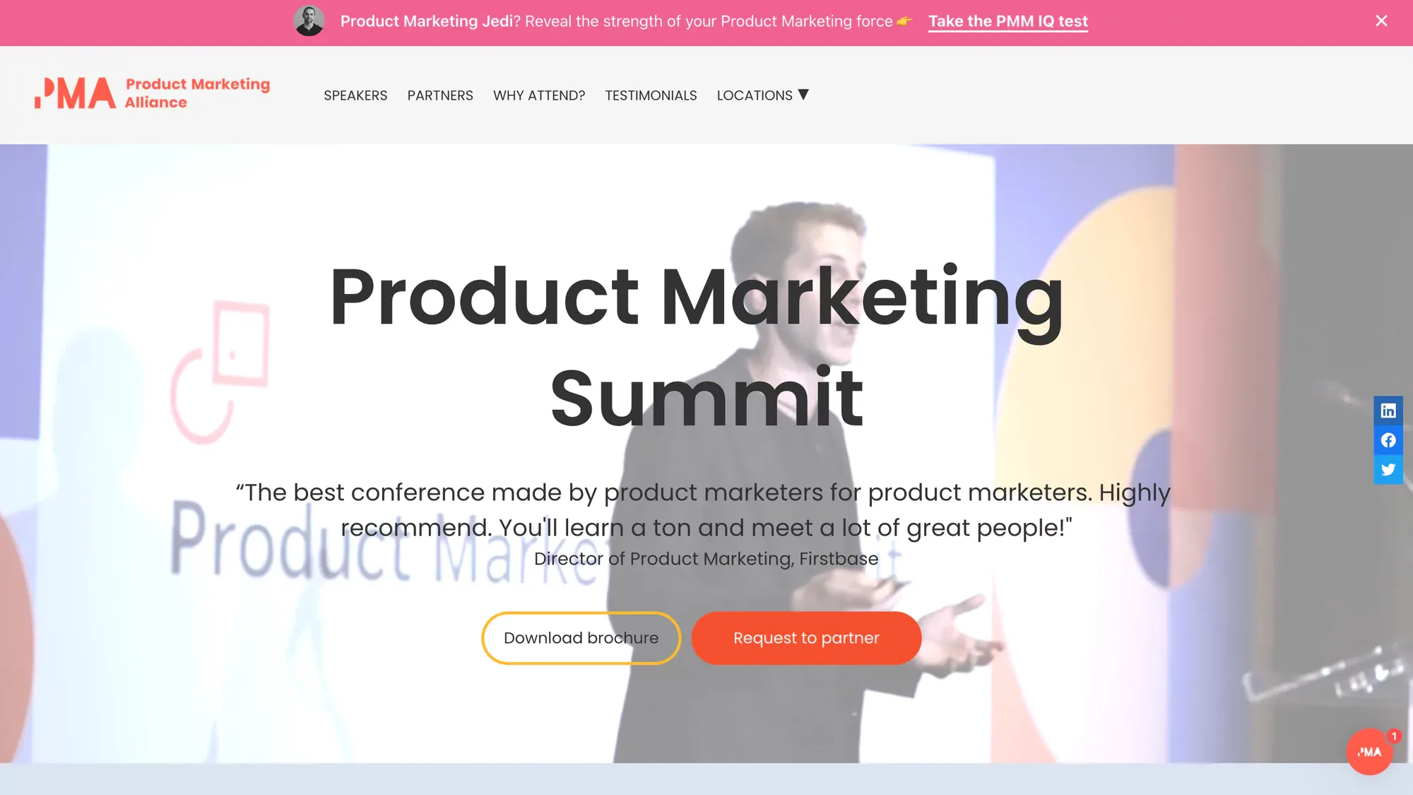 Product Marketing Summit