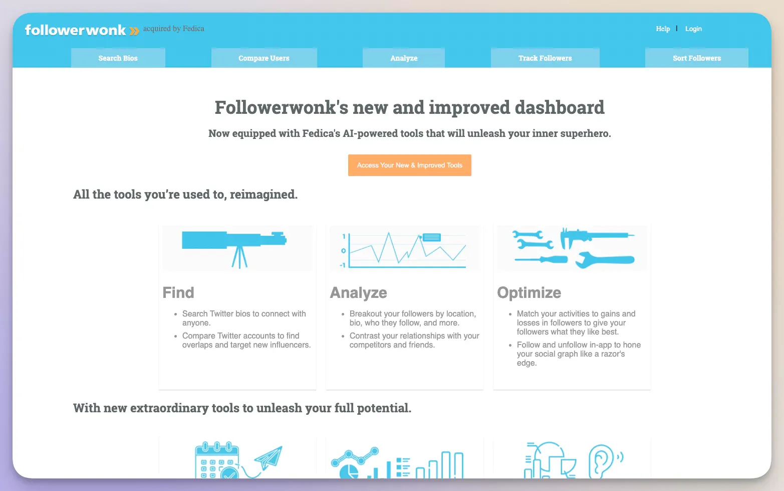 Followerwonk - great tool for Twitter audit