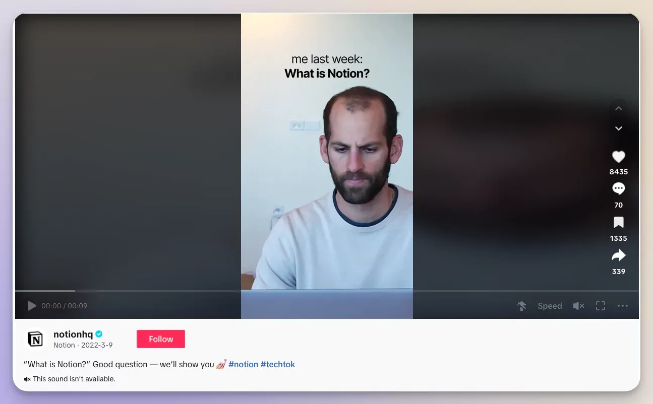Here's how Notion likes to highlight multiple ways you can use it