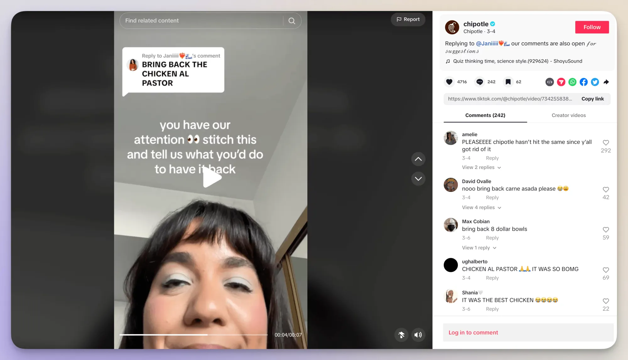 tiktok video reply