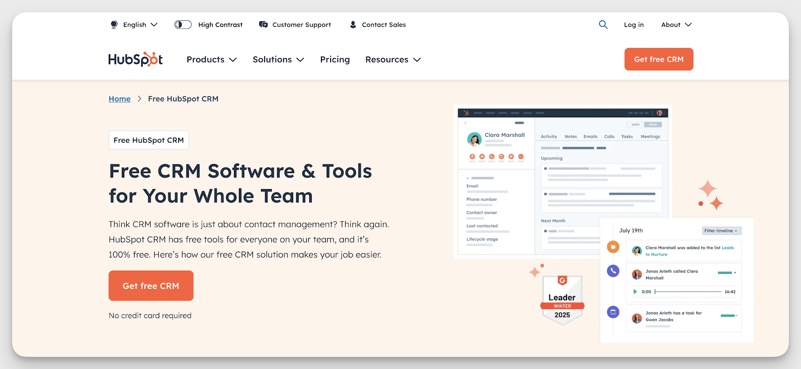 hubspot crm
