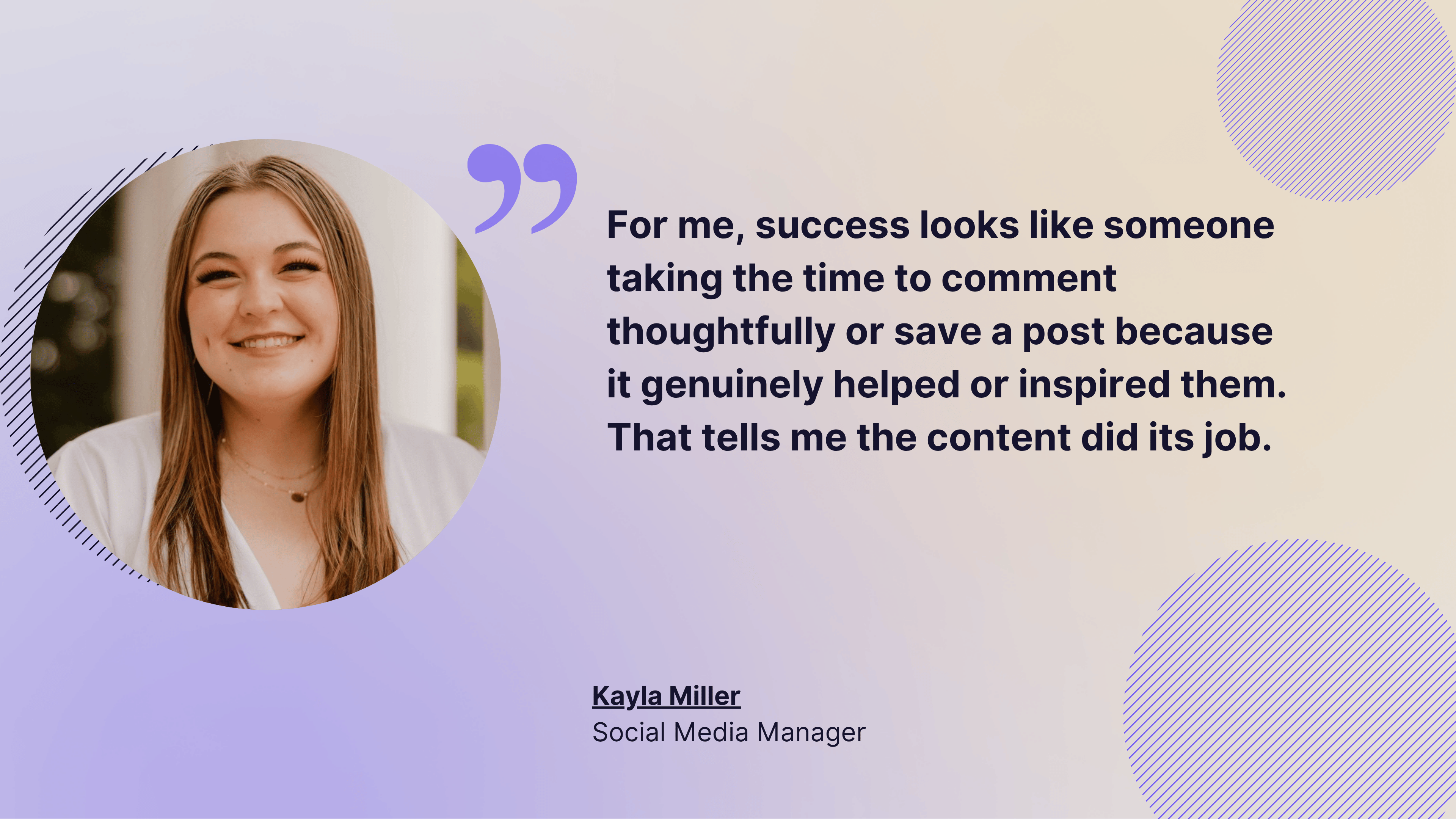 kayla miller quote
