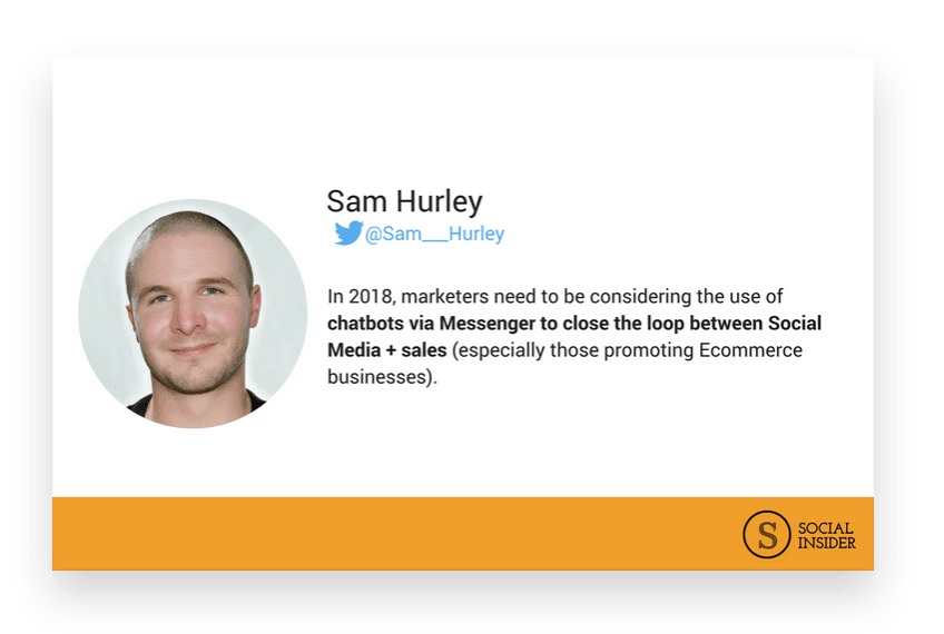 Are you wondering what 2018 might look like for Facebook marketing? Sam Hurley  - the future of Facebook marketing