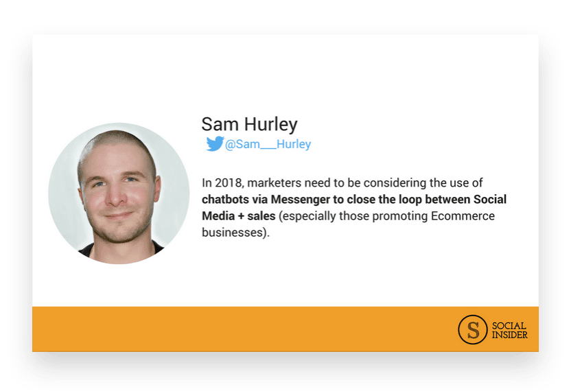 Are you wondering what 2018 might look like for Facebook marketing? Sam Hurley - the future of Facebook marketing