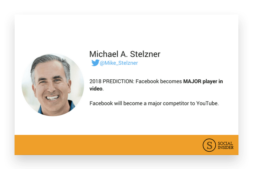 Are you wondering what 2018 might look like for Facebook marketing? Michael Stelzner - the future of Facebook marketing