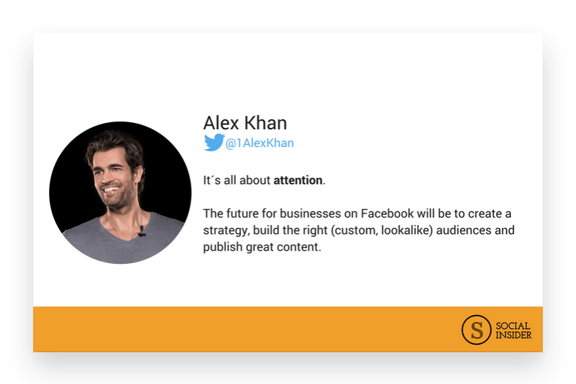 Are you wondering what 2018 might look like for Facebook marketing? Alex Khan - the future of Facebook marketing