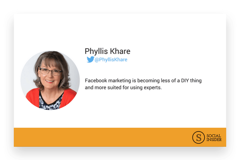 Are you wondering what 2018 might look like for Facebook marketing? Phyllis Khare  - the future of Facebook marketing