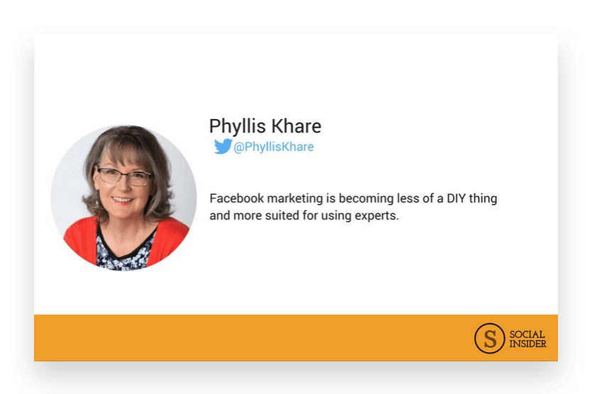 Are you wondering what 2018 might look like for Facebook marketing? Phyllis Khare - the future of Facebook marketing