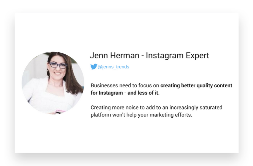 Jenn Herman - Instagram expert