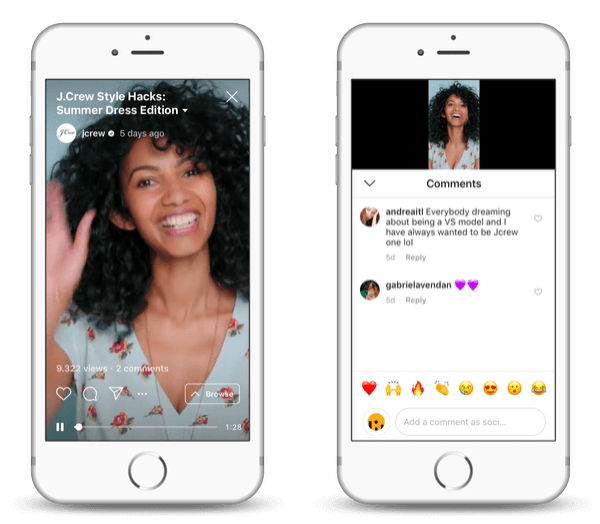 How J.Crew is using IGTV