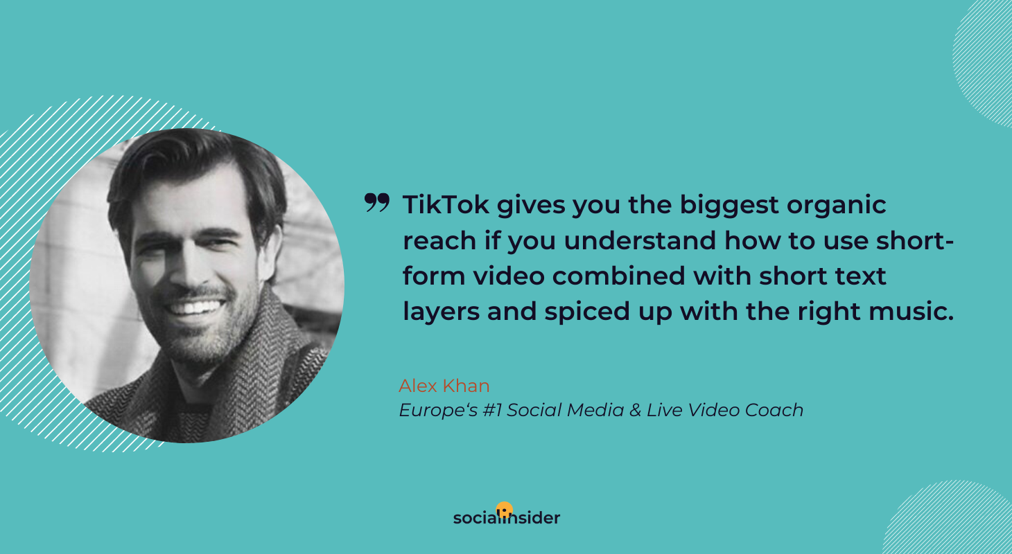Here's what Alex thinks about TikTok