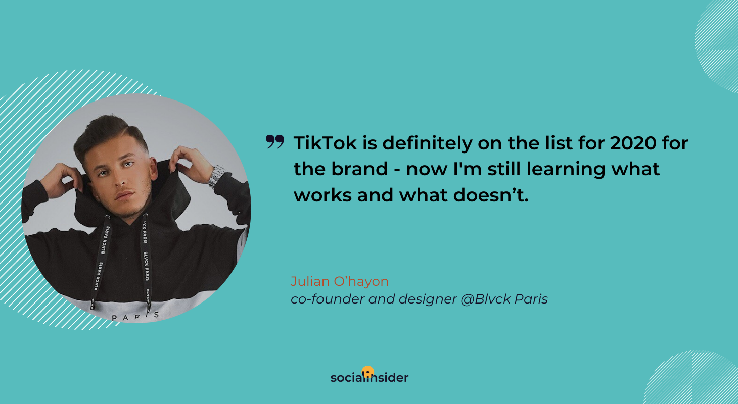 Here's what Julian thinks about TikTok