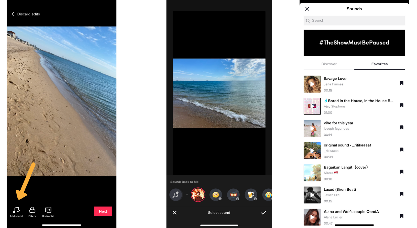 Here's how you can add music on your TikTok videos