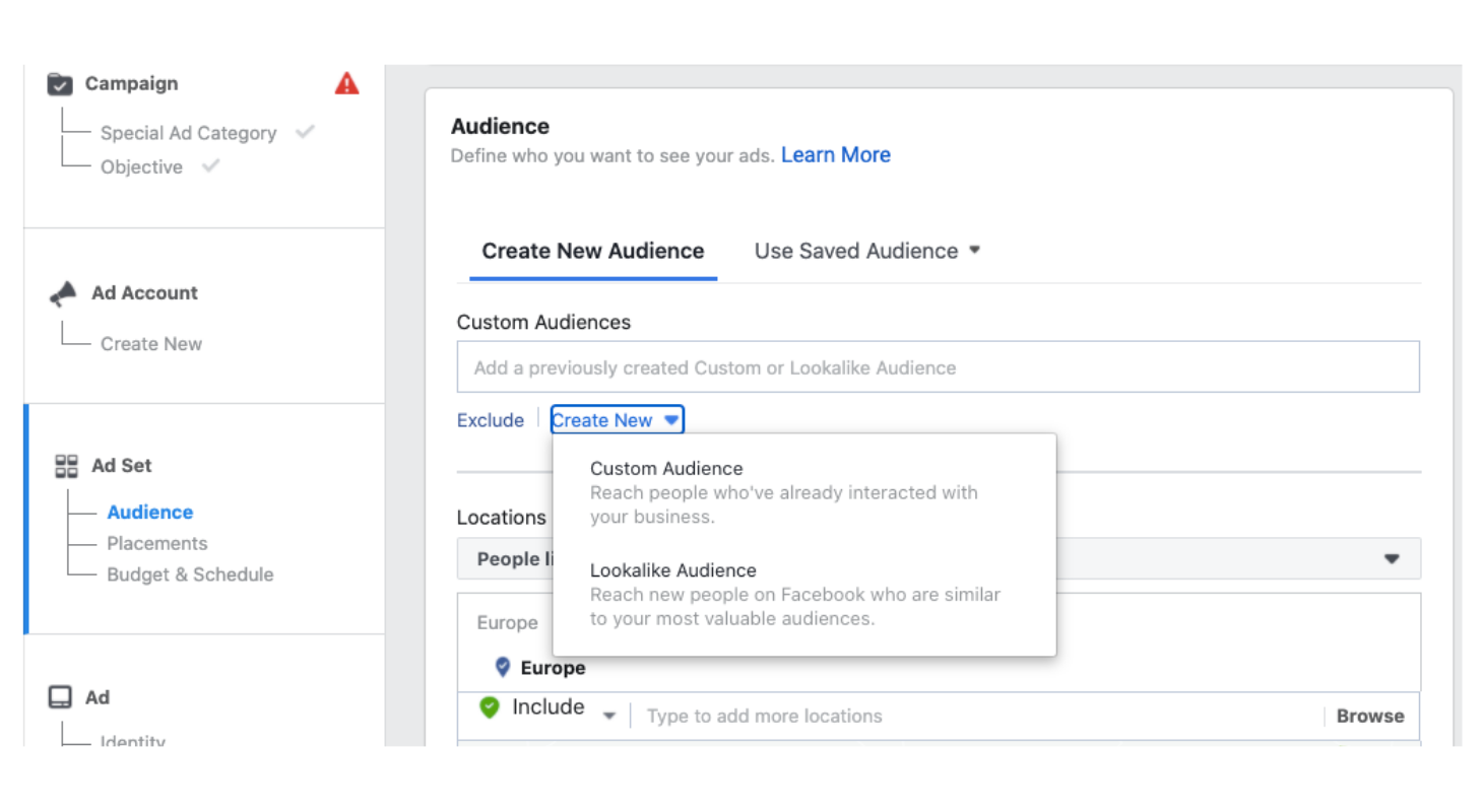 Instagram ads audience
