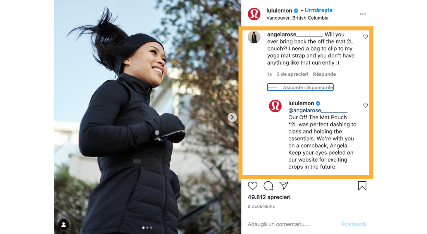 See how Lululemon creates engagement on Instagram